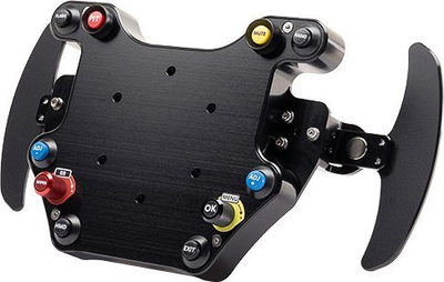 Pllakë komandimi Ascher Racing B16M USB, 16 butona, padele magnetike, e zezë