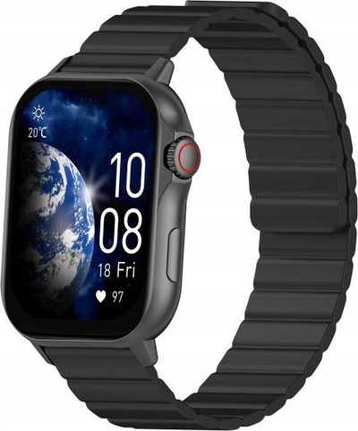Smartwatch Proove Humble, ekran AMOLED 2.04\", IP68, i zi