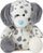 Kukull pelushi Teka Casey Dalmatian, 10 cm, e bardhë me pika të zeza