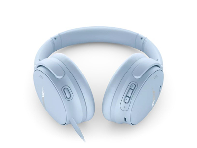 Kufje Bose QuietComfort, pa tela, me Bluetooth, me heqje zhurme, blu