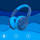 Слушалки Bluetooth PowerLocus Over Ear, безжични, FM радио, Rose Gold