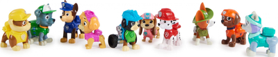 Set figurina PAW Patrol All Paws on Deck, 10 figurina për me bo koleksion, për kalamaj 3+