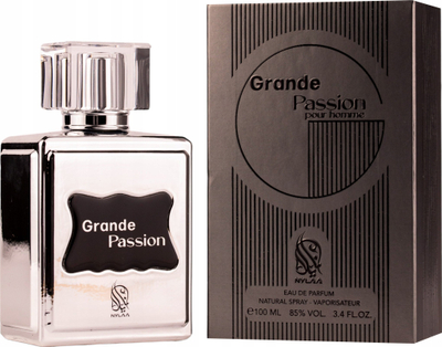 Парфем за мажи Nylaa Grande Passion, Eau de Parfum, 100ml, дрвенесто ароматична арома