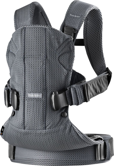 Mbajtëse për foshnje BabyBjorn Carrier ONE AIR, e argjendtë