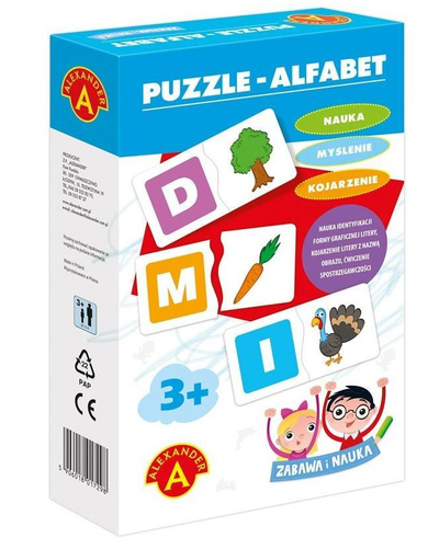 Puzzle Alfabet - Zabawa i Nauka (1828)