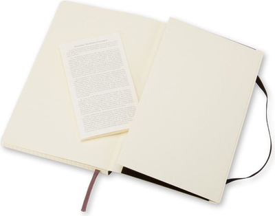 Bllok shënimesh Moleskine Classic, 13x21cm, faqe me rrjetë, i zi