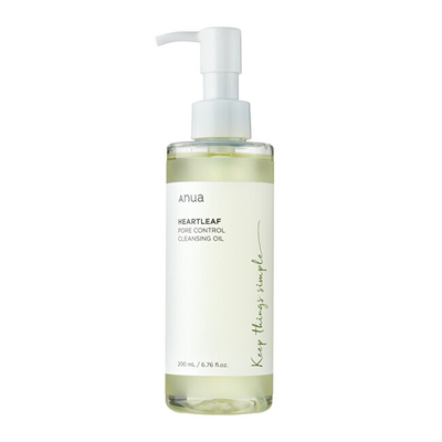 Vaj pastrues për fytyrë Anua Heartleaf Pore Control, 200 ml