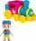 Loje tren muzikor CoComelon Official Feature Musical Train, me drita edhe zëra, shumëngjyrësh