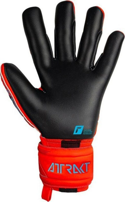 Doreza portjeri Reusch Attrakt Gold XM 5370945 3333, Grip Gold X, Evolution Negative, të kuqe