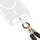 Mbulesë telefoni Just Elegance 2n1 për iPhone 15 Pro 6.1", MagSafe, transparente