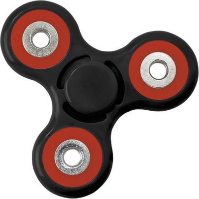 Fidget spinner Moses, plastik, me kushineta çeliku, i zi