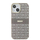 Futrolla DKNY DKHMP15SHRHSEE për iPhone 15 14 13 6.1", MagSafe, ecru beige