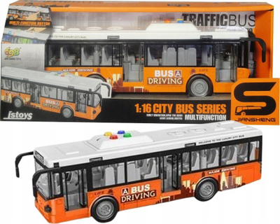 Lodër autobus Swede me drita edhe zëra, shumëngjyrësh