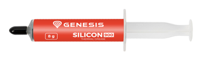 Pastë termike GENESIS Silicon 900, 12.8 W/mK, 8 g, e bardhë