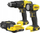 Set veglash Stanley SFMCK210D1 FATMAX V20, kaçavidë goditëse 18V, bateri 2.0Ah, elektrik dore LED