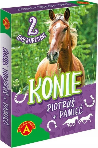 Lojë me letra Piotruś Horses, 25 letra, për fëmijë