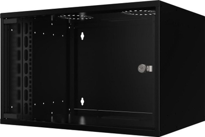 Kabinet muri për rrjet Lanview RUM07U40MNBL, 7U, 19", i zi