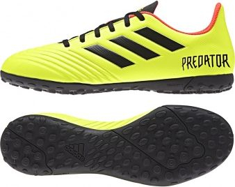Atlete futbolli Adidas Predator Tango 18.4 TF, 44, të verdha