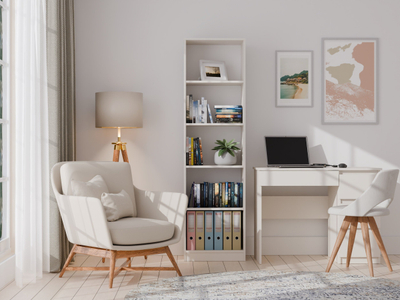 Raft librash TopEshop RACK R50, 50 cm, 5 rafte, cashmere beige