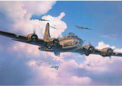 Lojë për fëmijë Revell B17F Memphis Belle - 04279