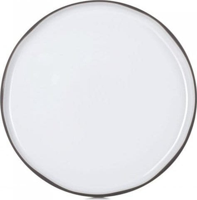 Pjatë e sheshtë Revol CARACTERE, 15 cm, porcelan, e bardhë