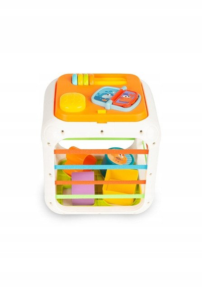 Lodër sorter formash Toyz Logic and Shapes, kub me aktivitete, për lojë e mësim