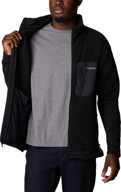 Xhaketë për meshkuj Columbia Polar Powder Fleece (1920291011), M, e zezë