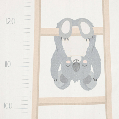 Shufër matëse për kalamoj Atmosphera Koala, tekstil, e bardhë
