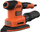 Sharrë vibruese delta Black &amp; Decker BEW200K-QS, 200W, me dalje pluhuri, portokalli me të zezë
