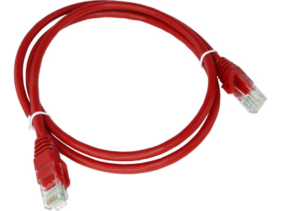 Kabllo rrjeti Alantec Patch cord Cat.5e, 0.25m, e kuqe