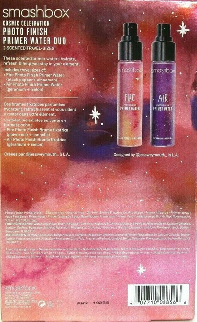 Set primer Smashbox Cosmic Celebration Water Fire and Air, 2 copa, 30ml