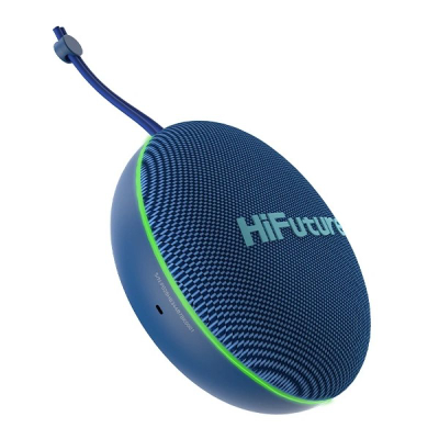 Altoparlant portativ HiFuture Altus, 10W, Bluetooth 5.3, blu