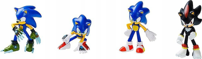 Set figurina Sonic Prime Superbuzz, 12 figura për koleksion, për kalamaj, shumëngjyrësh