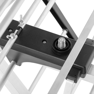 Насочена ТВ антена Cabletech Yagi, DVB-T DVB-T2 DAB+, LTE филтер, сребрена