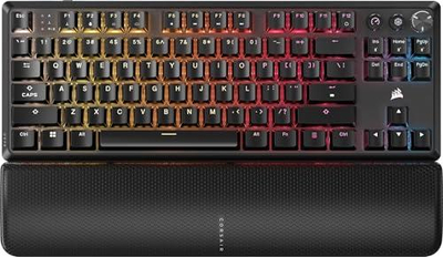 Tastierë gaming CORSAIR K70 CORE TKL, pa tela, mekanike RGB, e zezë