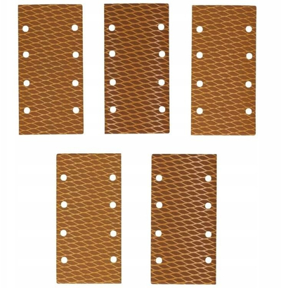 Letër gërryese DEDRA DED7943R1, granulimi 60, 92x182mm, 5 copë