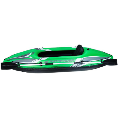Kayak i frymë PATHFINDER Touring, për 1 person, PVC, jeshil