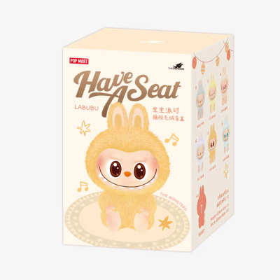 Pelush Pop Mart Labubu The Monsters Have A Seat