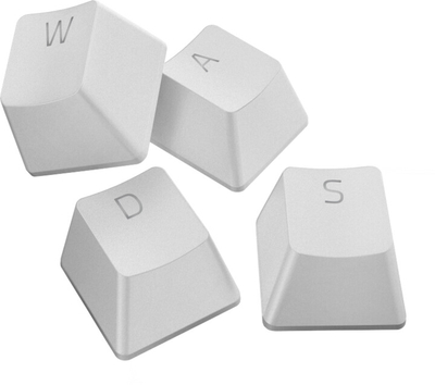 Set taste Razer PBT + kabllo, i bardhë