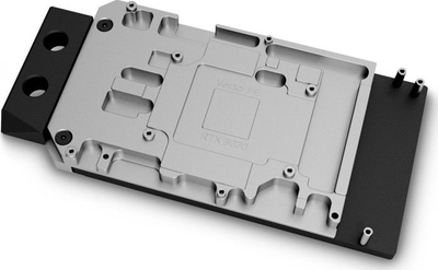 Bllok uji për grafikë EKWB EK Quantum Vector FE RTX 3070, për GeForce RTX 3070 Founders Edition, bakër me nikel, i zi