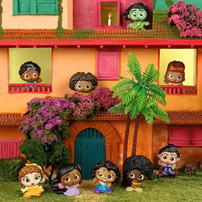 Figurina për koleksion Disney Doorables Encanto Collection Peek, set me 9 copë, 3.8 cm, shumëngjyrëshe