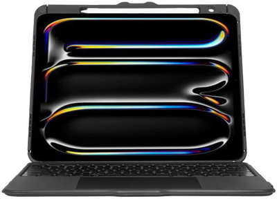 Kuti tastiere Targus VersaVu Nordic për iPad Pro 13" M4, Bluetooth, me ndriçim, e zezë