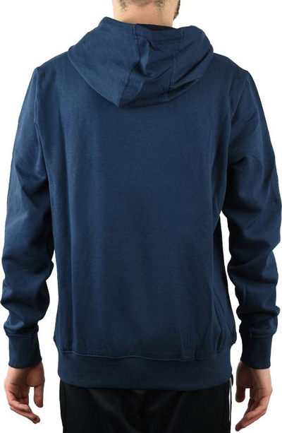 Bluzë me kapuç Kappa Taino, pambuk, navy, për burra