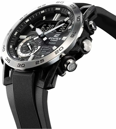 Orë për meshkuj Casio Edifice Bluetooth Connected ECB-40P-1AEF, e zezë