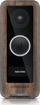 Декоративен капак за ѕвонче на врата Ubiquiti UVC G4 Doorbell, поликарбонат, изглед на дрво, кафеав