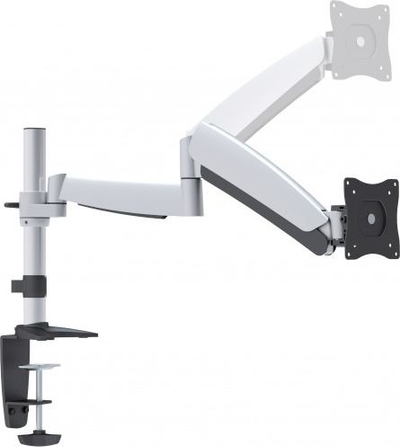 Mbajtëse monitori Reflecta Flexo Desk Pro për tavolinë, 13" - 27", e bardhë / e zezë