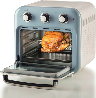 Furrë me ajër Ariete Vintage, 16L, 1400W, blu