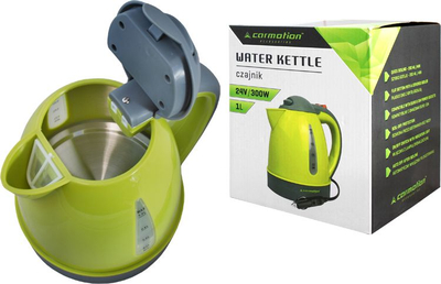 Ibrik makine Carmotion Water Kettle, 1L, 24V 300W, jeshil