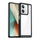 Mbrojtëse telefoni Outer Space për Xiaomi Redmi Note 13 Pro+, kornizë xheli TPU, pjesa e pasme e tejdukshme, e zezë