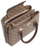 Çantë për femra Guess Monogram Patterned Satchel Bag, e kaftë